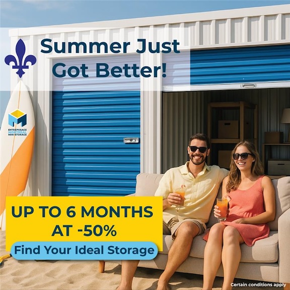 Montreal Mini Storage - Laval Vimont Promotion